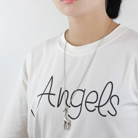 Giraffe Necklaces Momma & Baby or Single NWT - Picture 8 of 8